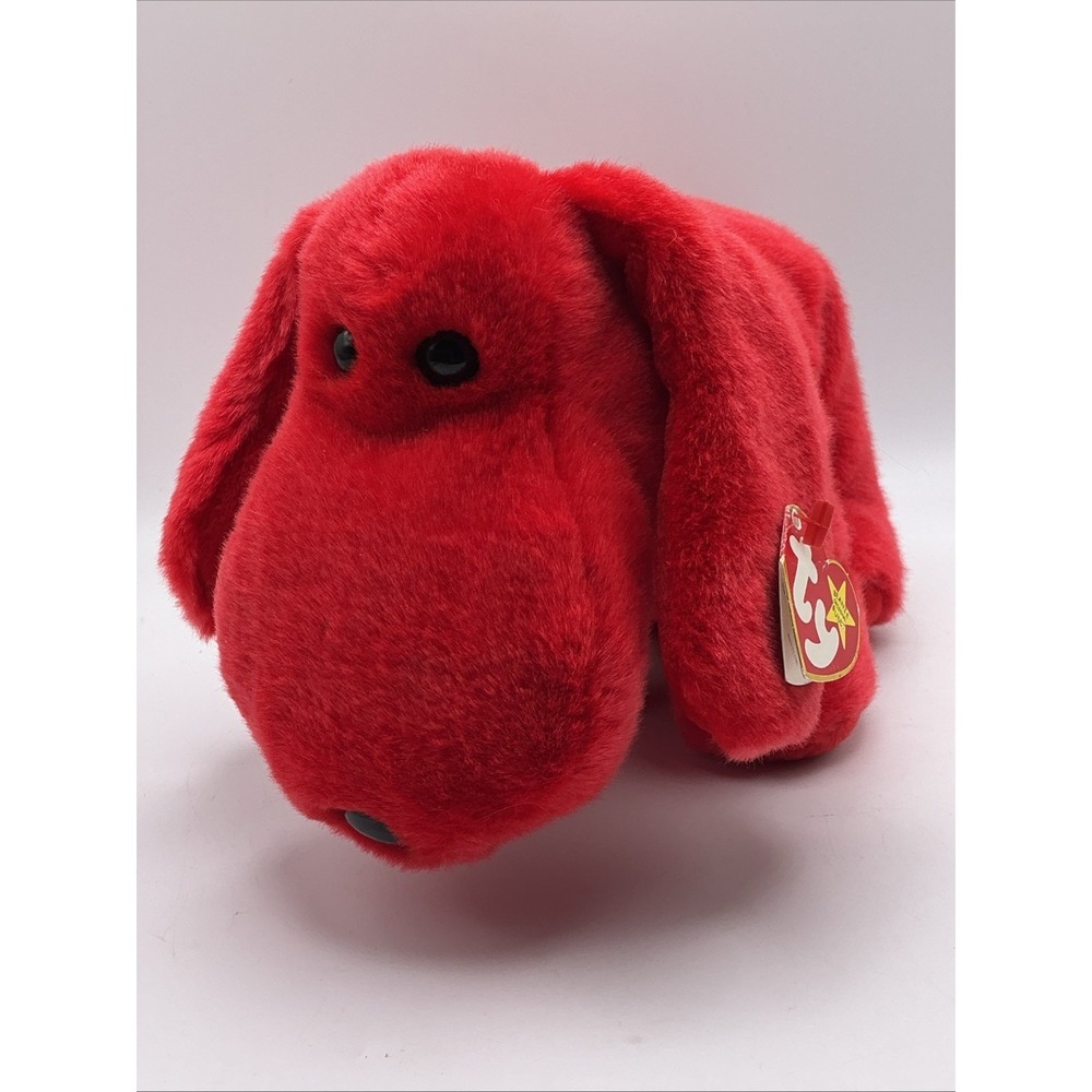 Ty Large Plush Beanie Buddy - ROVER the Dog (12 Inch) MWMTs Stuffed Animal Toy